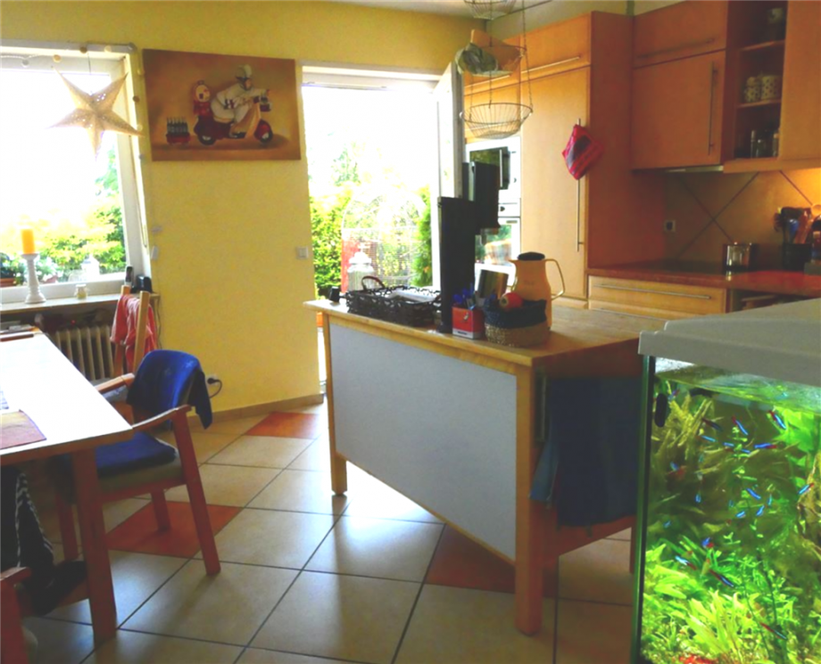 K�che UG mit Zugang zum Garten Reihenendhaus Neustadt