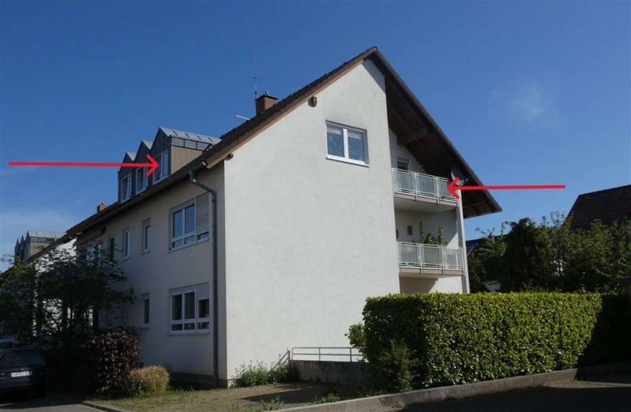 Au�enansicht (2) Dachgeschosswohnung Meckenheim