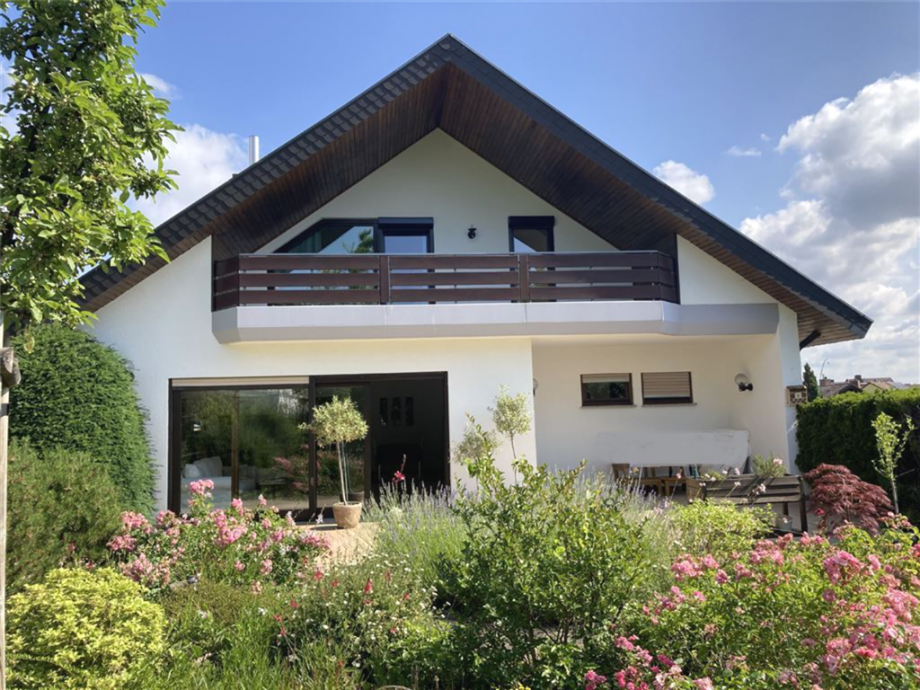 Gartenansicht S�d Einfamilienhaus Neustadt an der Weinstra�e