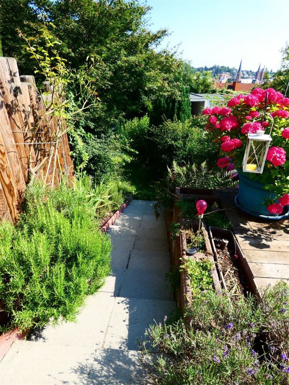Gartenatmosph�re Reihenendhaus Neustadt