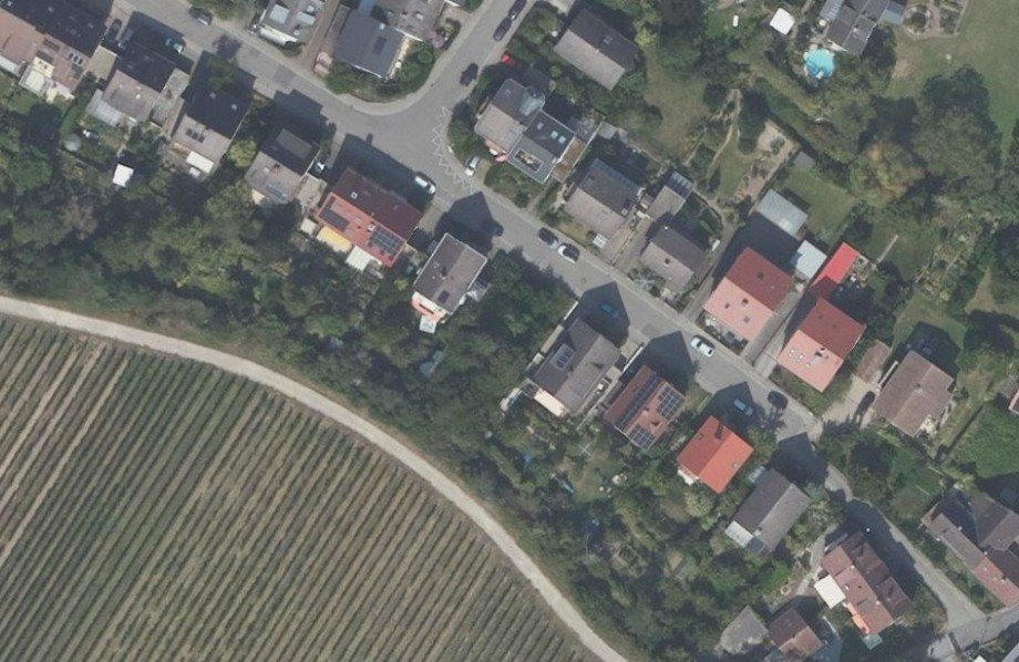 Luftaufnahme Wohnumfeld Grundst�ck Neustadt