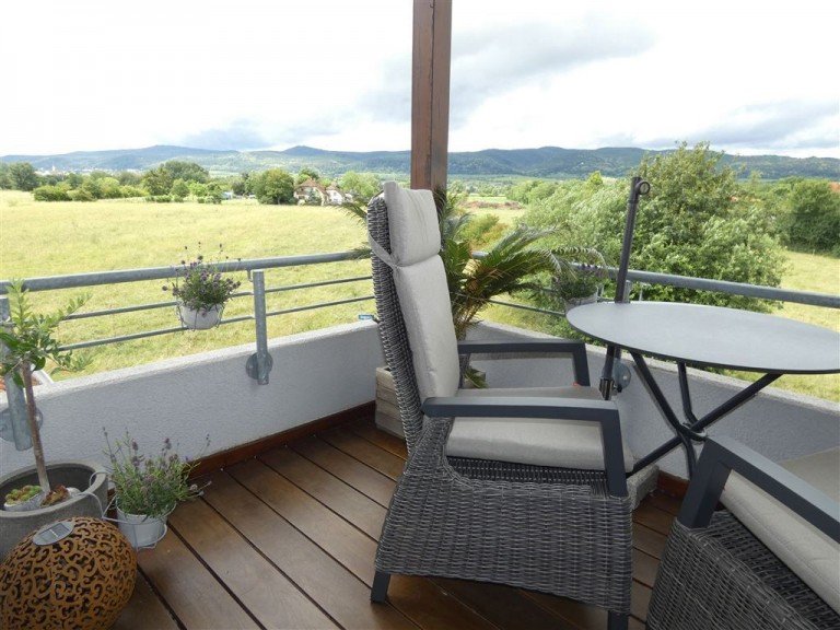 Traumpanorama zum Entspannen Niederkirchen b Deidesheim Wohnung V E R K A U F T - Traumhafter Weitblick - Maisonette mit 2 TG-Stellpl�tzen