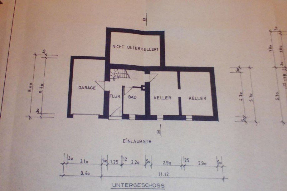 Untergescho� Einfamilienhaus St. Martin