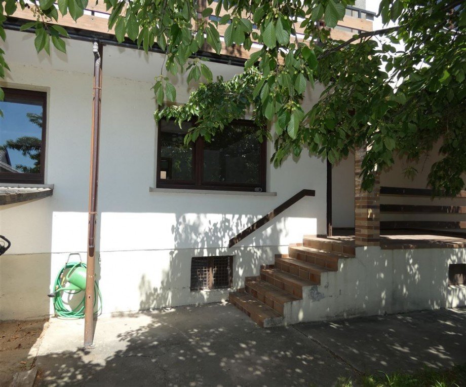 Zugang zur Terrasse Einfamilienhaus Deidesheim