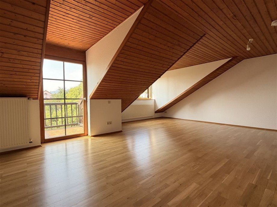 Blick von der K�che Dachgeschosswohnung Neustadt