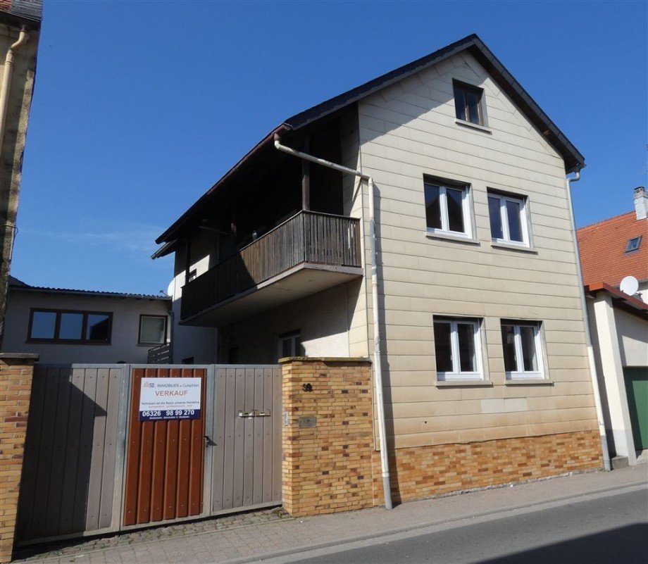 Au�enansicht Vorderhaus Haus Herxheim am Berg