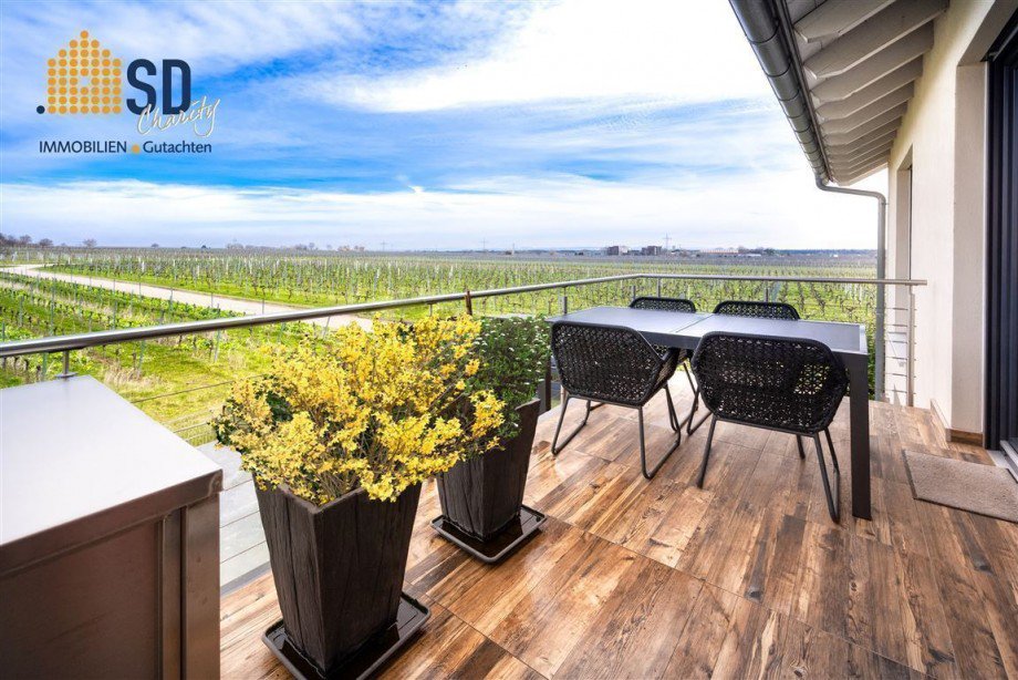 Terrasssenblick Penthousewohnung Neustadt