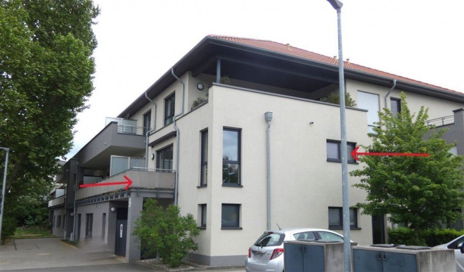 Au�enansicht Etagenwohnung Neustadt