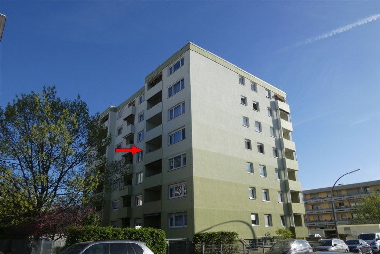 Au�enansicht Neustadt an der Weinstra�e Etagenwohnung VERKAUFT-2-Zimmerwohnung mit Balkon und mit Weitblick in Neustadt