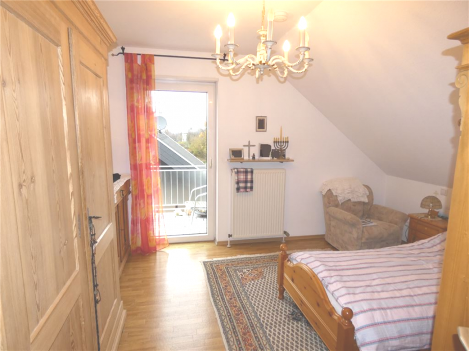 Schlafzimmer Dachgeschosswohnung Meckenheim , Pfalz