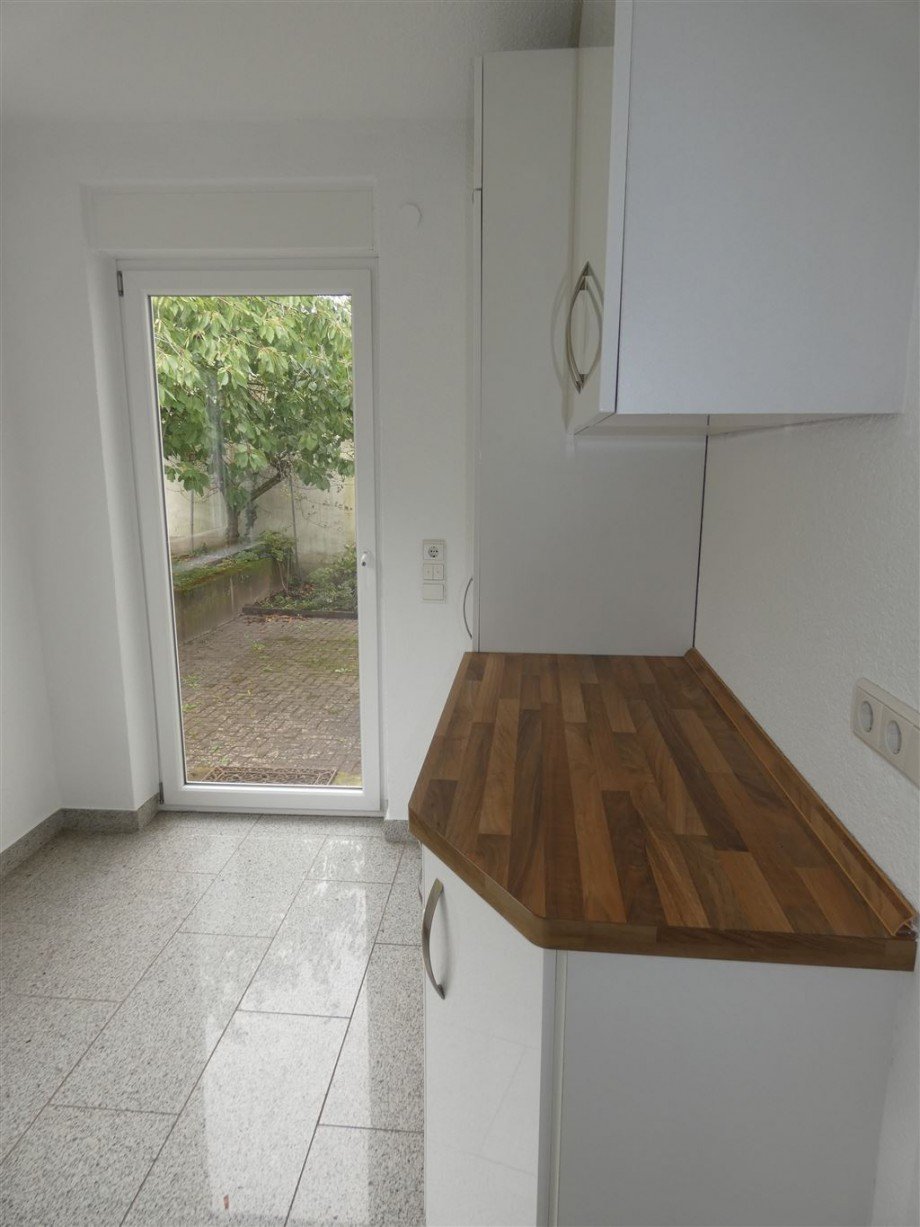 K�che mit Zugang zum Garten Einfamilienhaus Neustadt