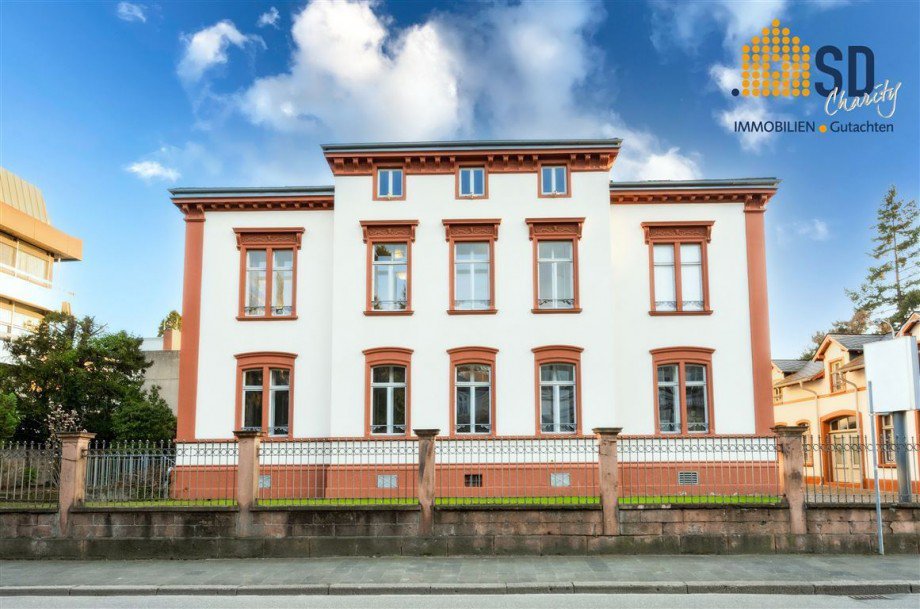 Walmdach-Villa 1870 Gesch�ftshaus Neustadt an der Weinstra�e