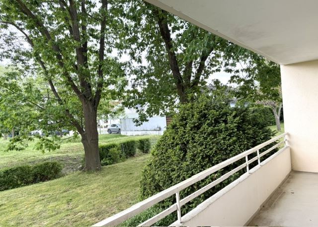 Blick vom Balkon Etagenwohnung Neustadt