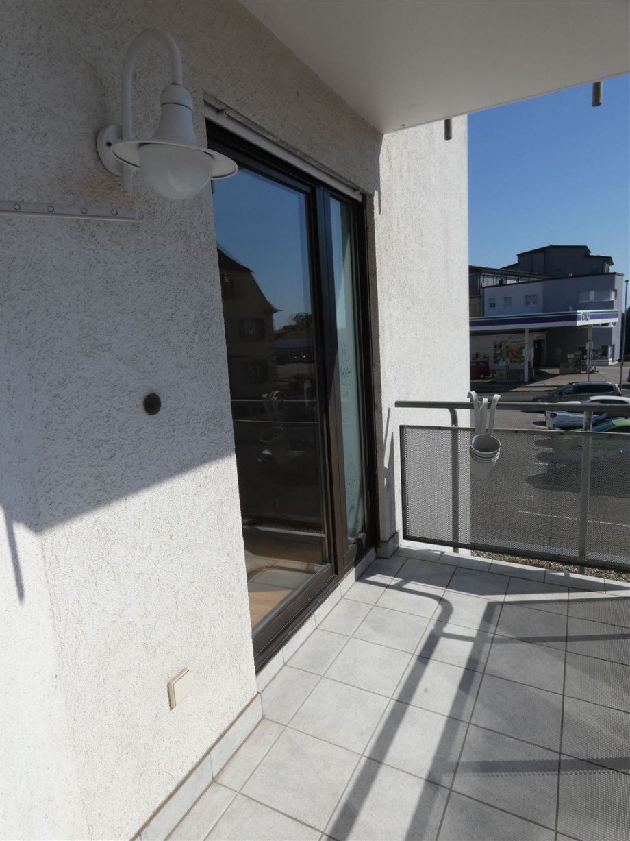 S�dbalkon Etagenwohnung Gr�nstadt