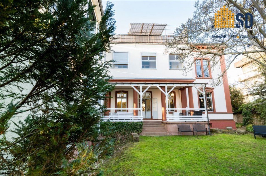 S�dansicht Villa Gesch�ftshaus Neustadt an der Weinstra�e