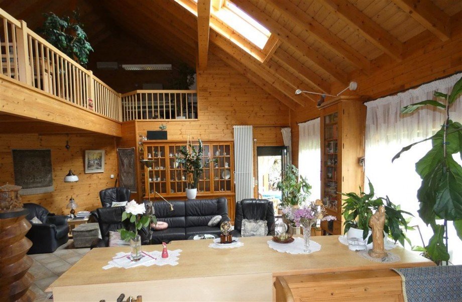 Wohnbereich mit Blick Galerie Einfamilienhaus Edesheim , Pfalz